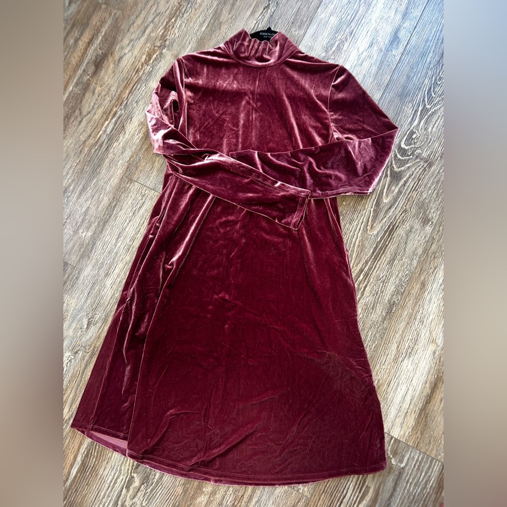 Lands' End Velvet Dress